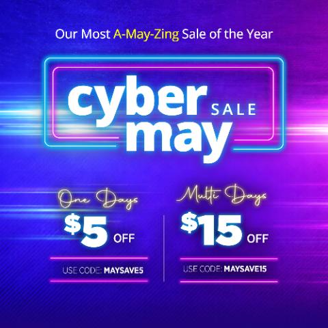 Cyber May Sale!